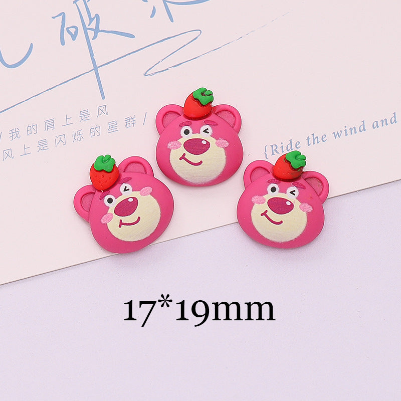 Strawberry Bear Series Charm