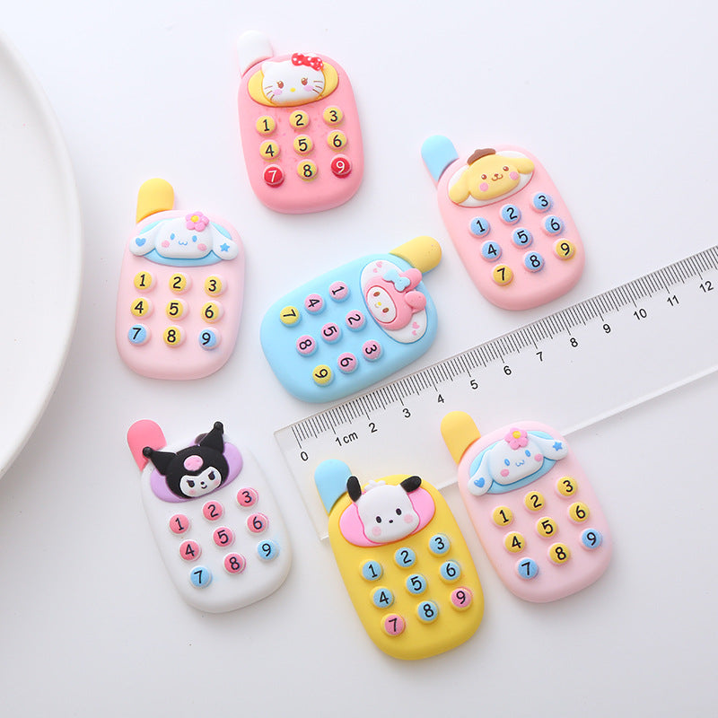 Cartoon Sanrio Telephone Charm