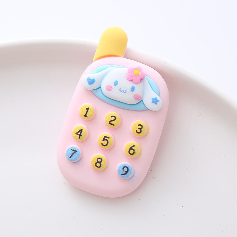 Cartoon Sanrio Telephone Charm