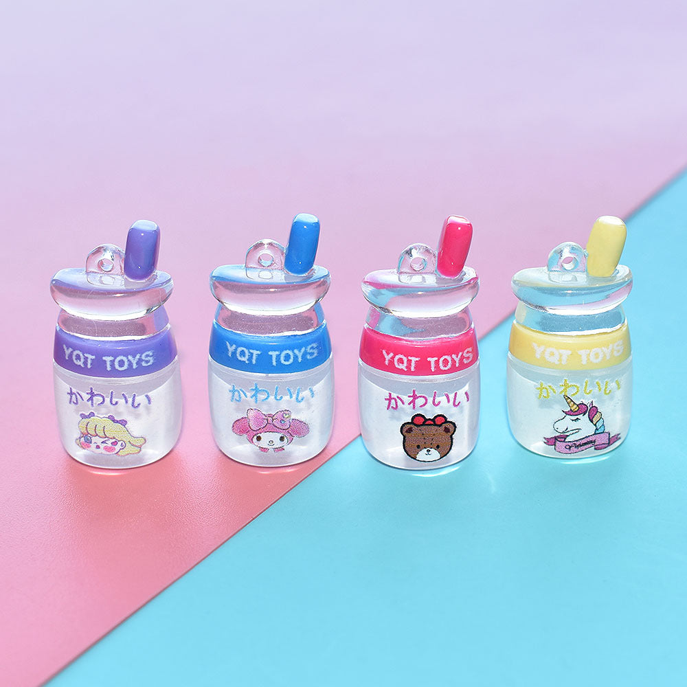 Mini Milk Beverage Bottle