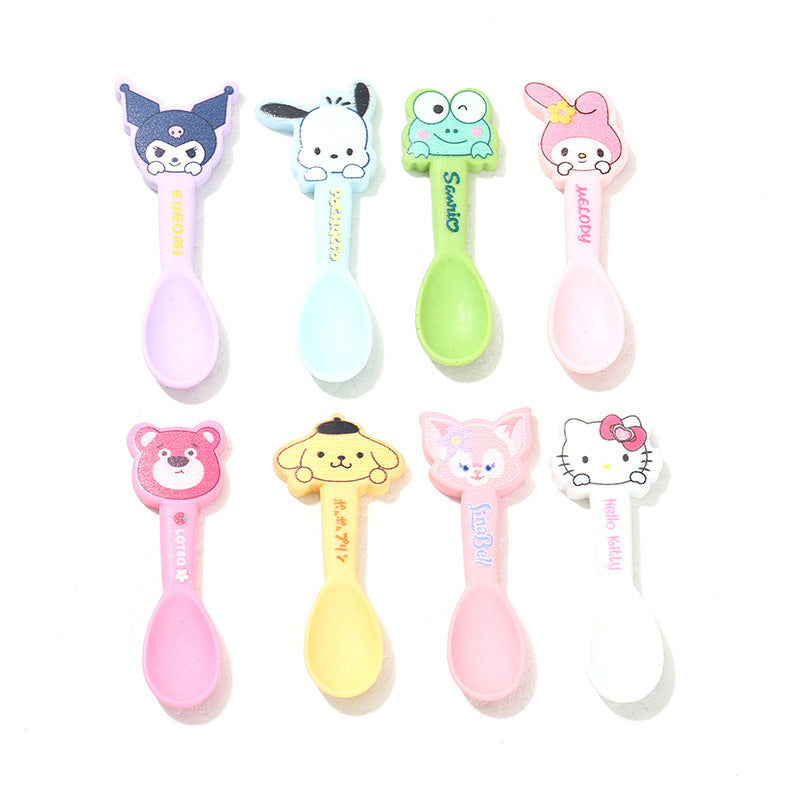 Charm Of Cartoon Rabbit Spoon DIY