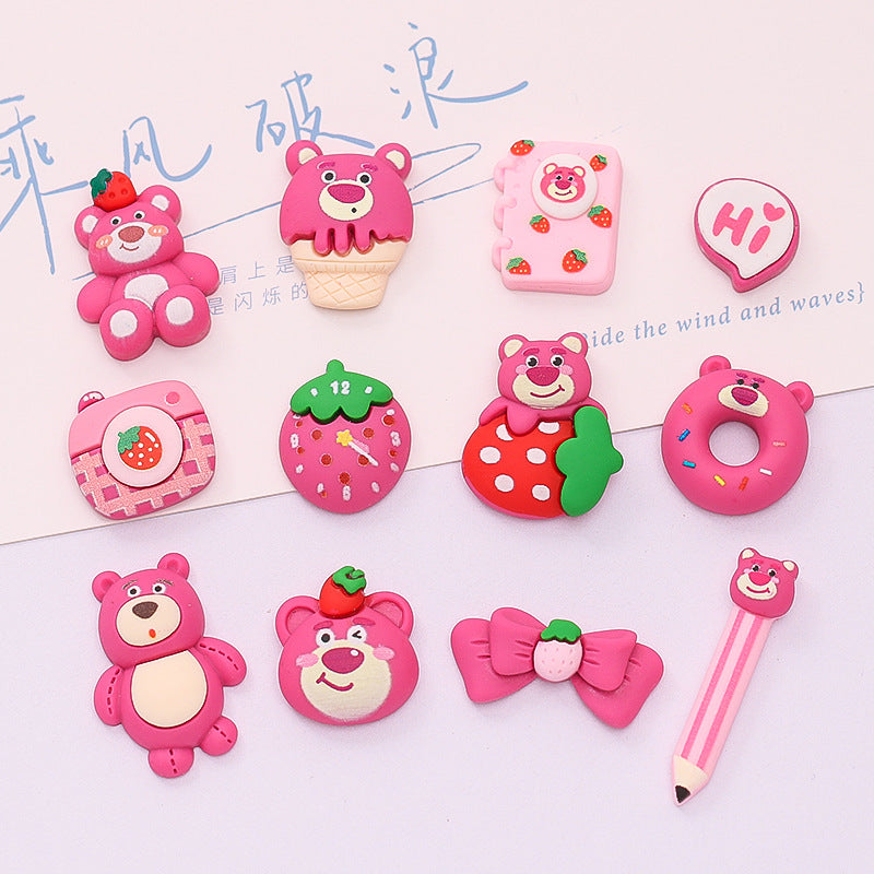 Strawberry Bear Series Charm