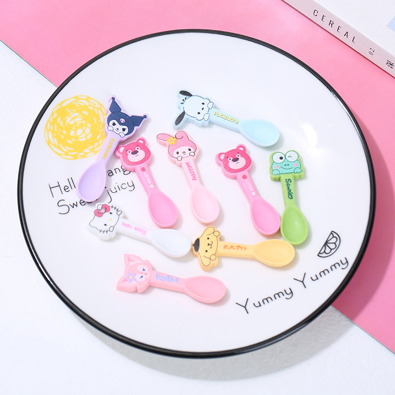 Charm Of Cartoon Rabbit Spoon DIY