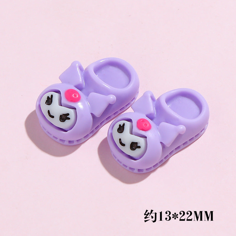 Cartoon Slippers Charm